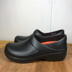 Crocs Neria Pro II Womens size 10 shoes black LiteRide Restaurant Work Clogs